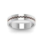 Load image into Gallery viewer, Mens Wave Comfort Fit Wedding Ring
