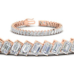 Load image into Gallery viewer, 19.20-carat-emerald-diagonal-tennis-bracelet-in-rose-gold-fdbrc11518angle2-19-20-ct-nl-rg.jpg?v=1764932068
