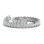 Load image into Gallery viewer, 19.20-carat-emerald-diagonal-tennis-bracelet-in-white-gold-fdbrc11518angle4-19-20-ct-nl-wg.jpg?v=1764932068

