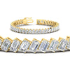 Load image into Gallery viewer, 19.20-carat-emerald-diagonal-tennis-bracelet-in-yellow-gold-fdbrc11518angle2-19-20-ct-nl-yg.jpg?v=1764932068
