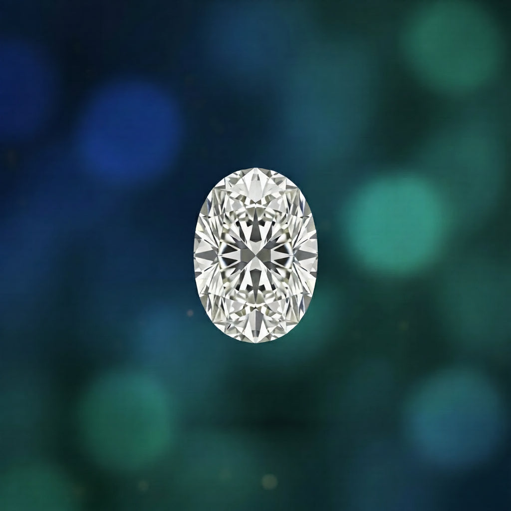 Does Oval Diamond Ratio Cause the Bow-Tie Effect?