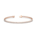 Thumbnail 9 - 2.70 Ct. Diamond Bezel Set Tennis Bracelet