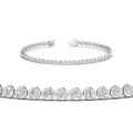 Thumbnail 43 - 2.70 Ct. Diamond Bezel Set Tennis Bracelet