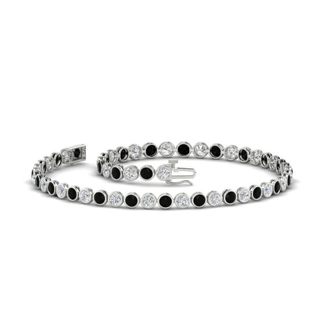 2.70 Ct. Diamond Bezel Set Tennis Bracelet