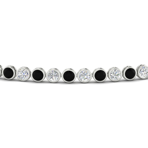 2.70 Ct. Diamond Bezel Set Tennis Bracelet