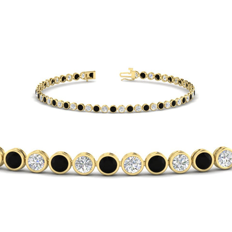 2.70 Ct. Diamond Bezel Set Tennis Bracelet