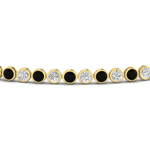2.70 Ct. Diamond Bezel Set Tennis Bracelet