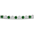 Thumbnail 61 - 2.70 Ct. Diamond Bezel Set Tennis Bracelet