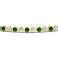 Thumbnail 96 - 2.70 Ct. Diamond Bezel Set Tennis Bracelet