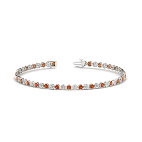 2.70 Ct. Diamond Bezel Set Tennis Bracelet