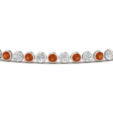 2.70 Ct. Diamond Bezel Set Tennis Bracelet