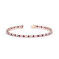 Thumbnail 19 - 2.70 Ct. Diamond Bezel Set Tennis Bracelet