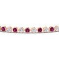 Thumbnail 21 - 2.70 Ct. Diamond Bezel Set Tennis Bracelet