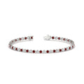 Thumbnail 69 - 2.70 Ct. Diamond Bezel Set Tennis Bracelet