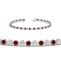 Thumbnail 68 - 2.70 Ct. Diamond Bezel Set Tennis Bracelet