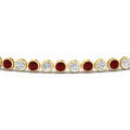 Thumbnail 101 - 2.70 Ct. Diamond Bezel Set Tennis Bracelet