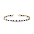 Thumbnail 79 - 2.70 Ct. Diamond Bezel Set Tennis Bracelet