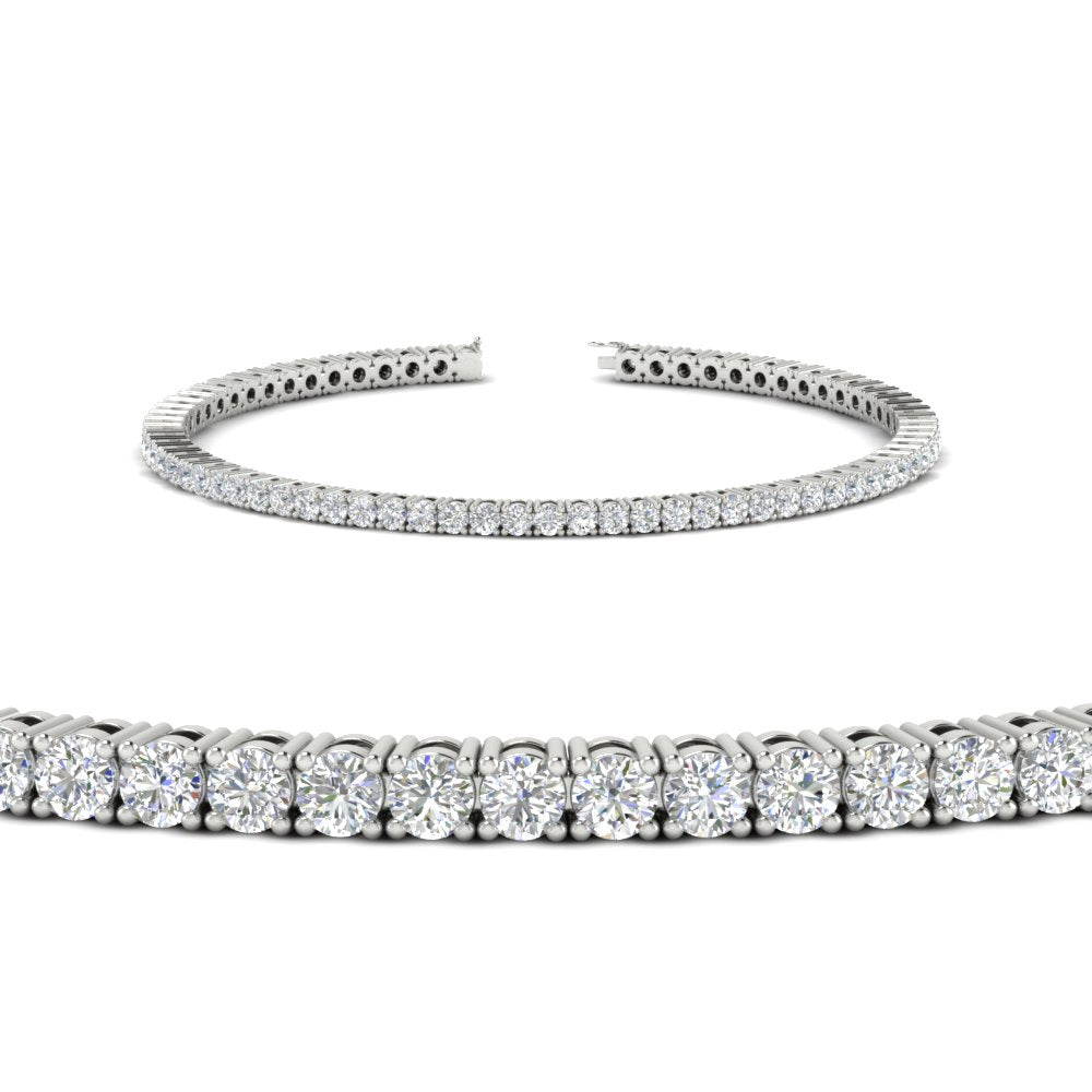 2-Carat-Diamond-Tennis-Bracelet-In-White-Gold-FDBRC8635ROANGLE2-2.00_CT-NL-WG