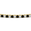 Load image into Gallery viewer, 2-Carat-Diamond-Tennis-Bracelet-with-Black-Diamond-In-Yellow-Gold-FDBRC8635ROGBLACKANGLE5-2.00-CT-NL-YG