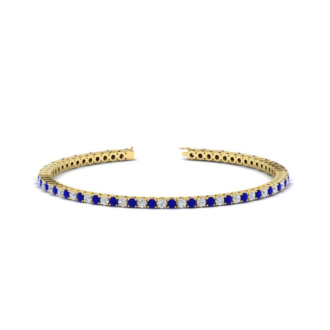 2-Carat-Diamond-Tennis-Bracelet-with-Blue-Sapphire-In-Yellow-Gold-FDBRC8635ROGSABL-2.00-CT-NL-YG