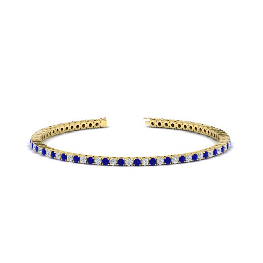 2-Carat-Diamond-Tennis-Bracelet-with-Blue-Sapphire-In-Yellow-Gold-FDBRC8635ROGSABL-2.00-CT-NL-YG