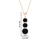 Load image into Gallery viewer, 2-carat-3-stone-classic-black-diamond-pendant-in-rose-gold-FDPD11293GBLACKANGLE1-2.00CT-NL-RG-HW.jpg?v=1752569881