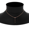 Load image into Gallery viewer, 2-carat-3-stone-classic-black-diamond-pendant-in-rose-gold-FDPD11293GBLACKNECK-2.00CT-NL-RG.jpg?v=1752569881