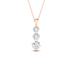 Load image into Gallery viewer, 2-carat-3-stone-classic-diamond-pendant-in-FDPD11293-2.00CT-NL-RG
