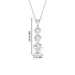 Load image into Gallery viewer, 2-carat-3-stone-classic-diamond-pendant-in-FDPD11293-2.00CT-NL-WG
