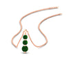 Load image into Gallery viewer, 2-carat-3-stone-classic-emerald-pendant-in-rose-gold-FDPD11293GEMGR-2.00CT-NL-RG.jpg?v=1752569881