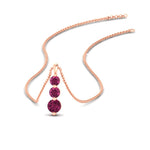 Load image into Gallery viewer, 2-carat-3-stone-classic-pink-sapphire-pendant-in-FDPD11293GSADRPI-2.00CT-NL-RG
