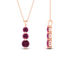 Load image into Gallery viewer, 2-carat-3-stone-classic-pink-sapphire-pendant-in-rose-gold-FDPD11293GSADRPIANGLE2-2.00CT-NL-RG.jpg?v=1752569881