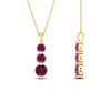 Load image into Gallery viewer, 2-carat-3-stone-classic-pink-sapphire-pendant-in-yellow-gold-FDPD11293GSADRPIANGLE2-2.00CT-NL-YG.jpg?v=1752569881