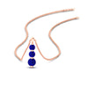 Load image into Gallery viewer, 2-carat-3-stone-classic-sapphire-pendant-in-rose-gold-FDPD11293GSABL-2.00CT-NL-RG.jpg?v=1752569881