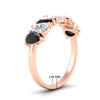 Load image into Gallery viewer, 2-carat-7-seven-stone-black-diamond-teardrop-wedding-band-in-rose-gold-fdwb8008peblackangle2-2.00ct-nl-rg-hw.jpg