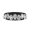 Load image into Gallery viewer, 2-carat-7-seven-stone-diamond-teardrop-wedding-band-in-black-gold-fdwb8008pesleep-2.00ct-nl-bg.jpg