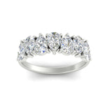 Load image into Gallery viewer, 2-carat-7-seven-stone-diamond-teardrop-wedding-band-in-white-gold-fdwb8008peangle5-2.00ct-nl-wg.jpg