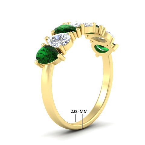 2-carat-7-seven-stone-emerald-teardrop-wedding-band-in-yellow-gold-fdwb8008pegemgrangle2-2.00ct-nl-yg-hw.jpg