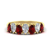 Load image into Gallery viewer, 2-carat-7-seven-stone-ruby-teardrop-wedding-band-in-yellow-gold-fdwb8008pegrudrsleep-2.00ct-nl-yg.jpg