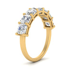 Load image into Gallery viewer, 2-carat-basket-prong-7-asscher-cut-anniversary-ring-in-yellow-gold-FD10118B-0.30-ANGLE2-NL-YG
