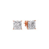 Load image into Gallery viewer, 2-carat-basket-stud-earring-diamond-princess-cut-in-rose-gold-FDEAR-10411PRANGLE1-2.00CT-NL-RG.jpg?v=1763113297