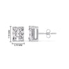 Load image into Gallery viewer, Radiant Diamond Basket Stud Earring
