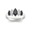 Load image into Gallery viewer, 2-carat-black-diamond-marquise-classic-wedding-band-5-stone-in-white-gold-fdwb8008mqblackangle5-2.00ct-nl-wg.jpg