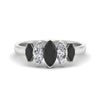 Load image into Gallery viewer, 2-carat-black-diamond-marquise-classic-wedding-band-5-stone-in-white-gold-fdwb8008mqblacksleep-2.00ct-nl-wg.jpg