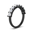 Load image into Gallery viewer, 2-carat-classic-cushion-cut-9-stone-diamond-wedding-ring-in-black-gold-fdwb8008cuangle2-2.00ct-nl-bg?v=1773384936
