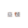 Load image into Gallery viewer, Cushion Diamond Basket Stud Earring