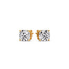 Load image into Gallery viewer, Cushion Diamond Basket Stud Earring