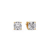 Load image into Gallery viewer, Cushion Diamond Basket Stud Earring