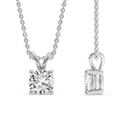 Load image into Gallery viewer, Cushion Cut Solitaire Pendant

