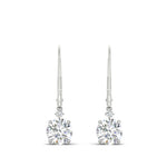 Load image into Gallery viewer, 2-carat-cute-round-cut-diamond-dangle-lever-back-earrings-in-white-gold-FDEAR11242-2.00CT-NL-WG.jpg